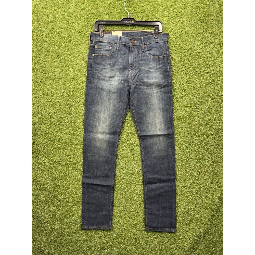 Levis 510 Jeans Mens 31x32 Flex Skinny Fit Tapered Leg Dark Wash Denim Stretch